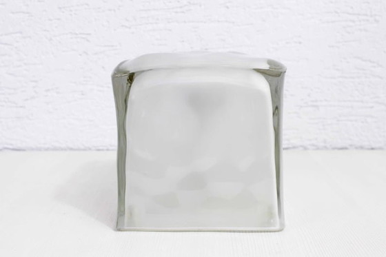 Image 1 of Iviken Glass Ice Cube Lamp Ikea 1990 Ice Cube Lamp