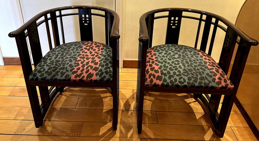 2x Giorgetti chairs