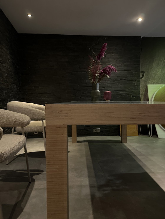 Image 1 of Label Gerard Van Der Berg Dining Table