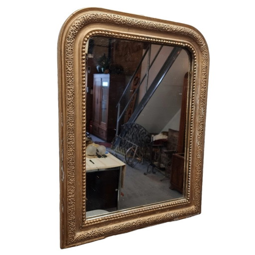 Antique French Arch Mirror