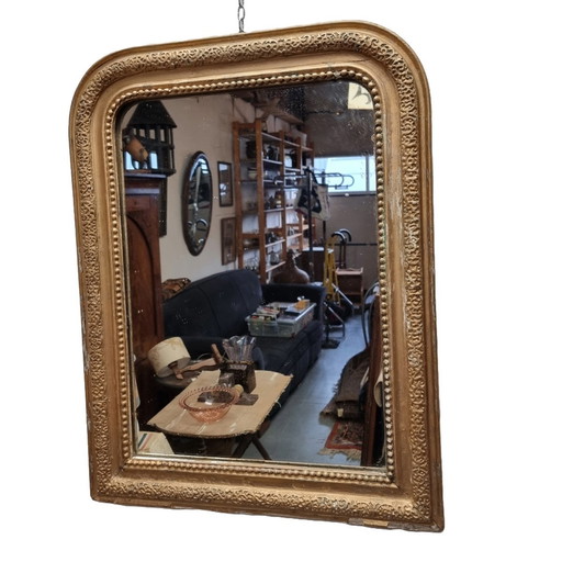 Antique French Arch Mirror