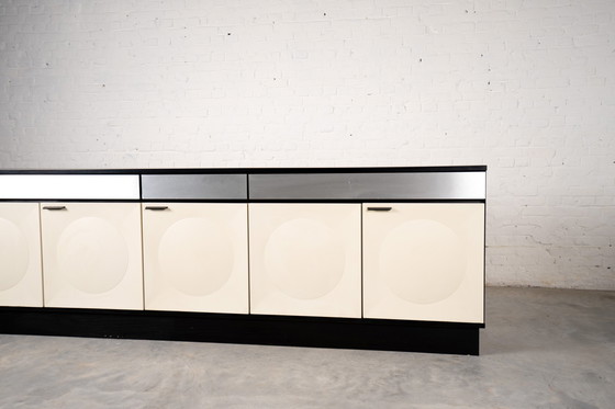 Image 1 of Brutalist cabinet off white 