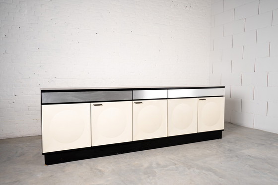 Image 1 of Brutalist cabinet off white 