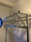 Vintage Coat Rack Chrome