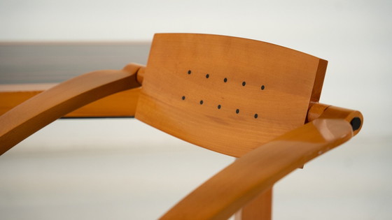 Image 1 of Mid-Century Desk And Matching Chair By Massimo Scolari For Giorgetti, Italy,1990S