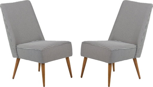 Mid-Century Czechoslovakian Armchairs, 1950S, Set Of 2