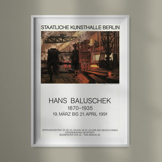 Image 1 of Baluschek, Hans Original exhibition poster poster