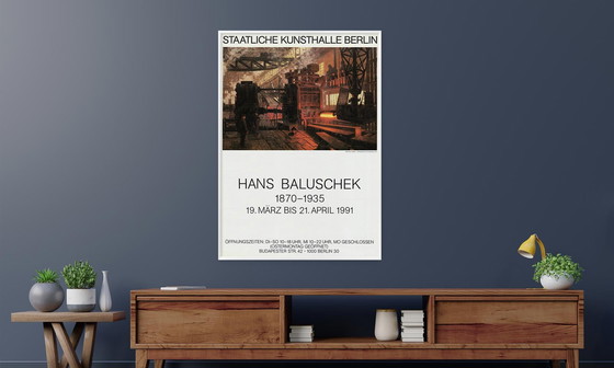 Image 1 of Baluschek, Hans Original exhibition poster poster