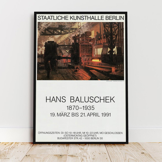 Image 1 of Baluschek, Hans Original exhibition poster poster