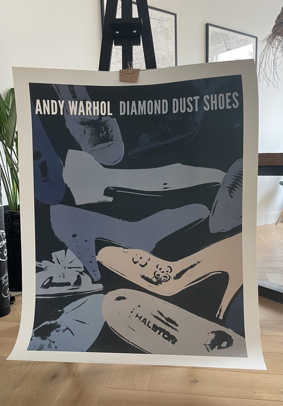 Image 1 of Andy Warhol (1928–1987), Diamond Dust Shoes, 1980-1, Special edition, XL size, Copyright 2013 The Andy Warhol Foundation for the