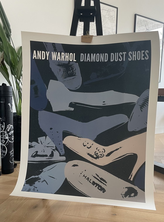 Image 1 of Andy Warhol (1928–1987), Diamond Dust Shoes, 1980-1, Special edition, XL size, Copyright 2013 The Andy Warhol Foundation for the