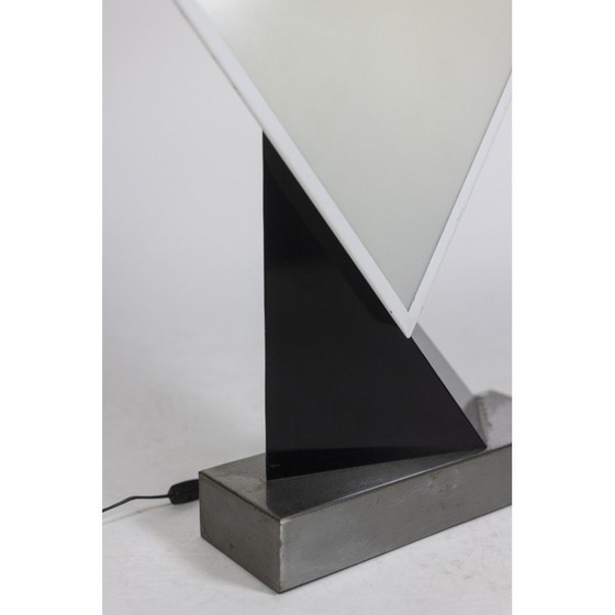 Image 1 of Vintage geometric lamp by Curtis and Jeré, 1983