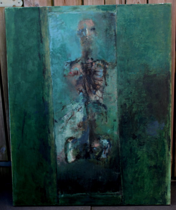 Image 1 of Rik van Iersel - Oil on canvas - 1996