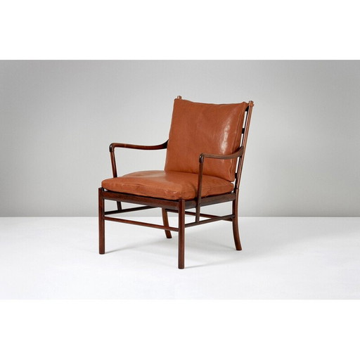 Vintage Colonial chair PJ-149 in rosewood by Ole Wanscher for Poul Jeppesen 1949