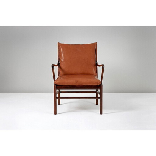 Vintage Colonial chair PJ-149 in rosewood by Ole Wanscher for Poul Jeppesen 1949