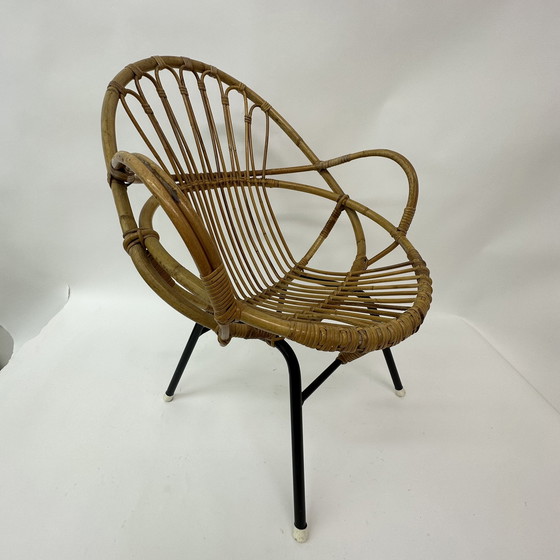 Image 1 of Rattan chair 1960s Rohe Noordwolde 