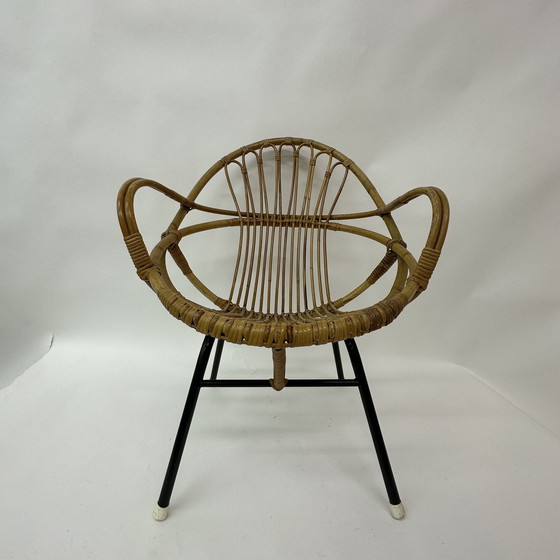 Image 1 of Rattan chair 1960s Rohe Noordwolde 