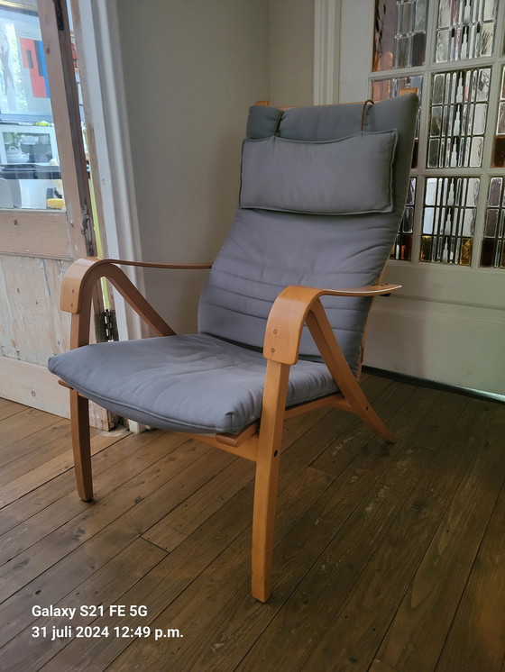 Image 1 of Ikea Poang chaise designer Noburu Nakamura