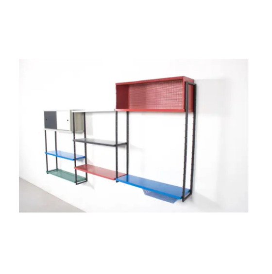 Image 1 of Vintage Metal wall unit