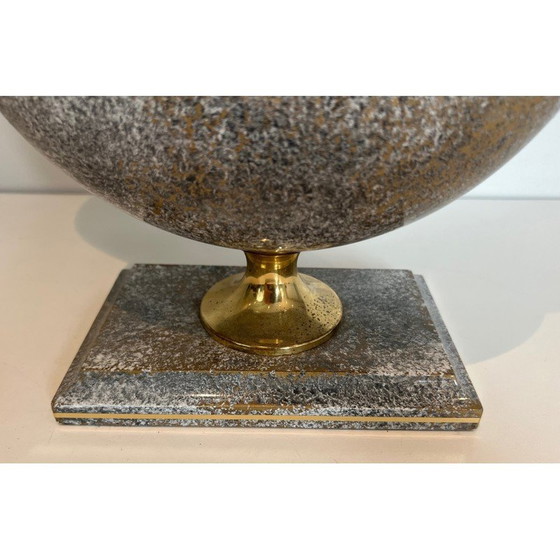 Image 1 of Pair of vintage ceramic lamps by Philippe Barbier, France 1970