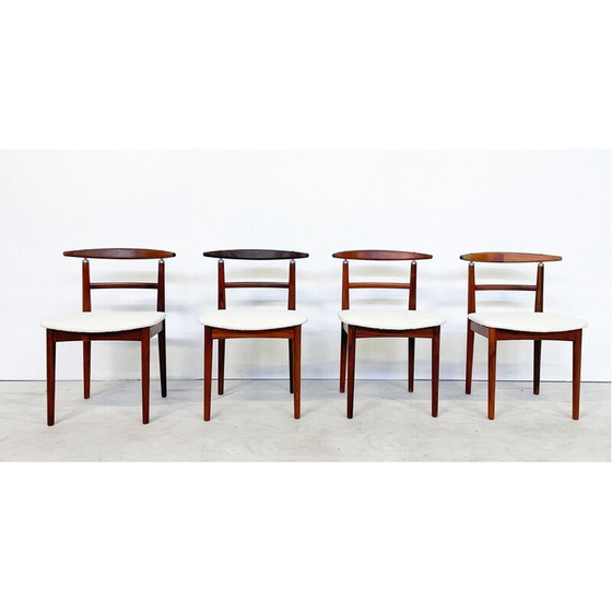 Image 1 of Set of 4 vintage chairs by Vestervig Eriksen, Denmark 1960