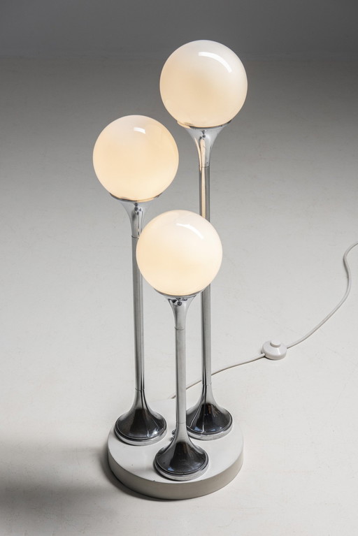 70'S Italian Floor Lamp In The Style Of Goffredo Reggiani