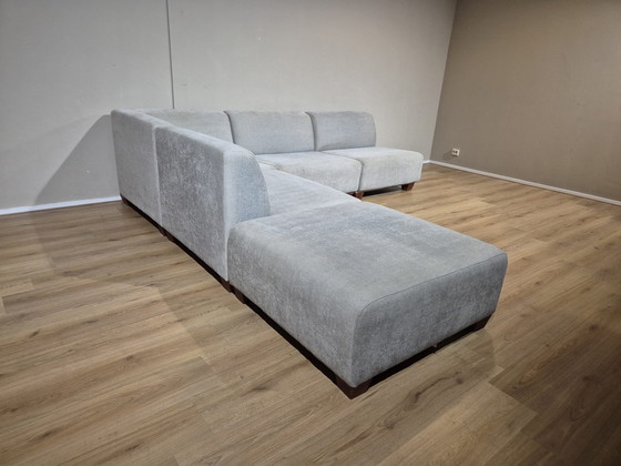 Image 1 of Montel Bloq - Element bench - Gray - Velvet - Design