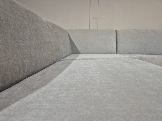 Image 1 of Montel Bloq - Element bench - Gray - Velvet - Design