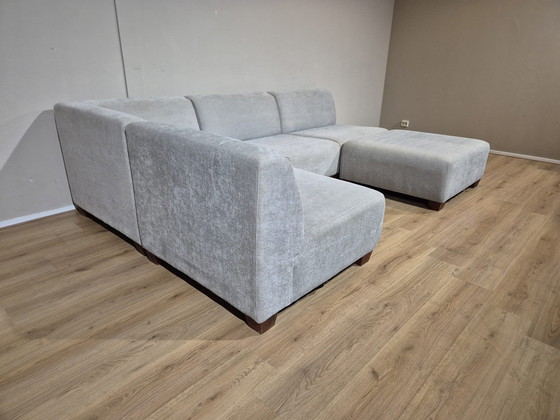 Image 1 of Montel Bloq - Element bench - Gray - Velvet - Design