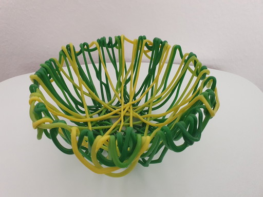 Tom Dixon Fruit bowl plastic green yellow