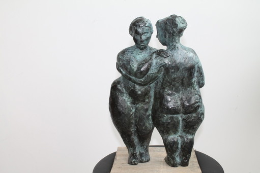 Vriendschap - Elly de Jong – beeldhouwkunst, Modern (photo 2 of 7)