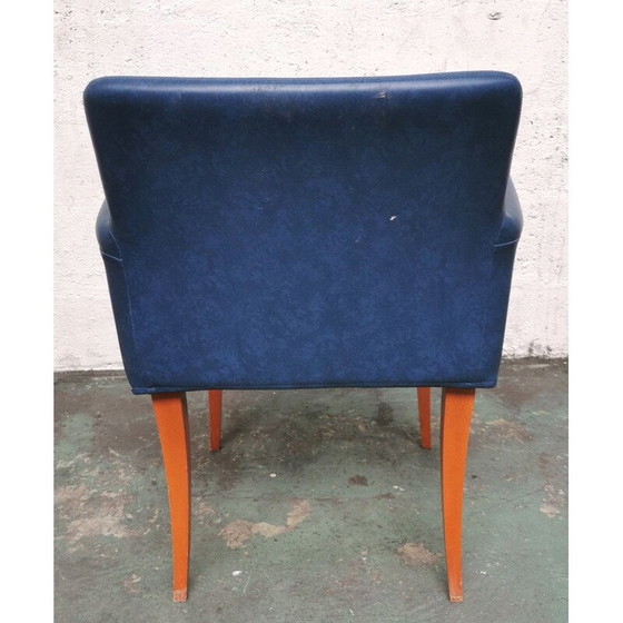 Image 1 of Vintage Bridge chair in solid wood by Didier Gomez for Ligne Roset