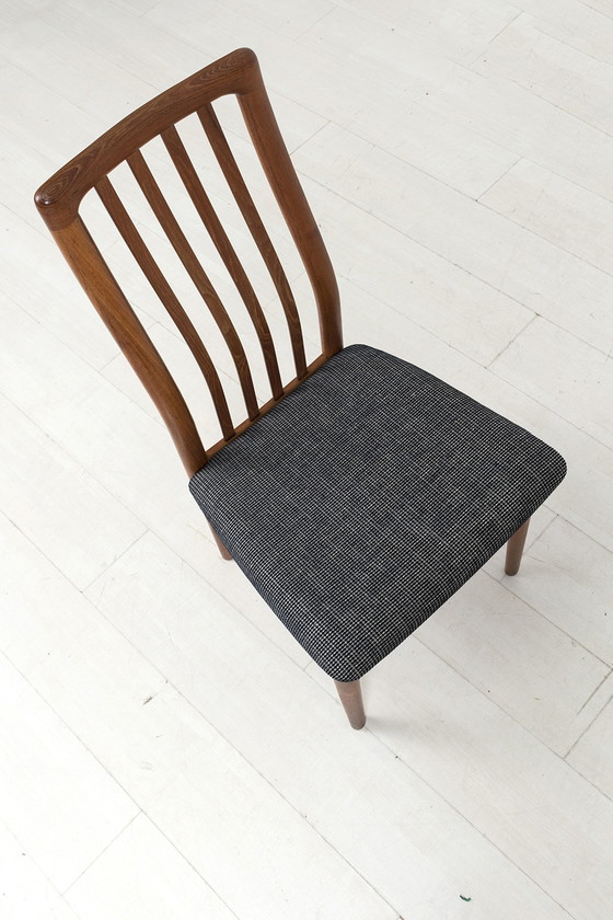 Image 1 of 4x Chaise Schou Andersen by Kai Kristiansen