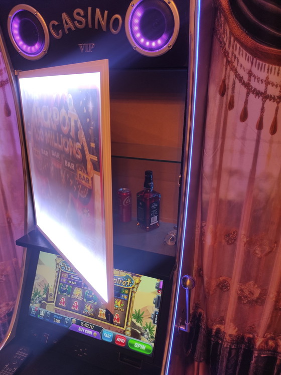 Image 1 of This Multifunctional Bar Cabinet Has Been Designed To Transform Any Space Into A Center Of Style