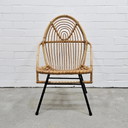 Vintage Armchair Armchair Rattan Chair Chair