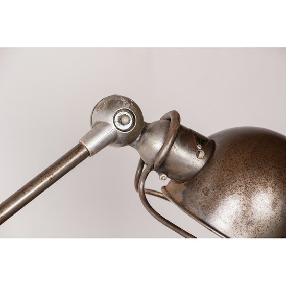 Image 1 of Lampada da scrivania vintage in metallo di Jean-Louis Domecq per Jieldé, Francia 1950