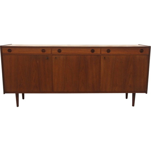 Vintage teak and beech sideboard, Sweden 1960