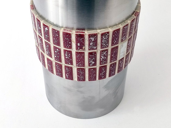 Image 1 of Vase Brutalist Aluminum Design