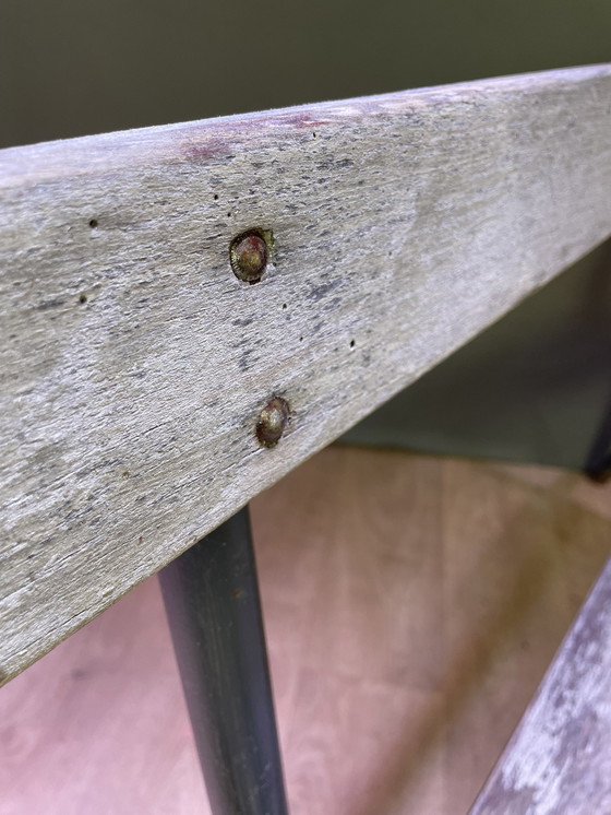 Image 1 of Pair of Farm Benches