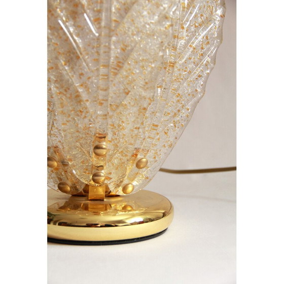 Image 1 of Vintage Murano Table Lamp Petali, Italy 1970s