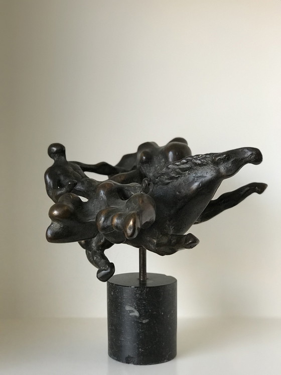 Image 1 of Fons Bemelmans bronze sculpture