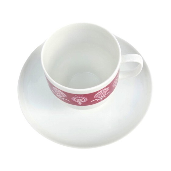 Image 1 of Vintage porcelain cup and saucer for Melitta, Germany 1970