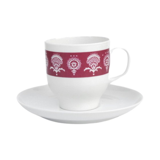 Image 1 of Vintage porcelain cup and saucer for Melitta, Germany 1970