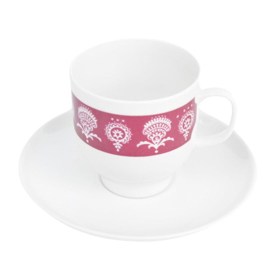 Image 1 of Vintage porcelain cup and saucer for Melitta, Germany 1970