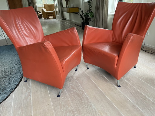 2X Montis Windy Design Armchair