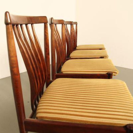 Image 1 of Spanish dining chairs (4x)