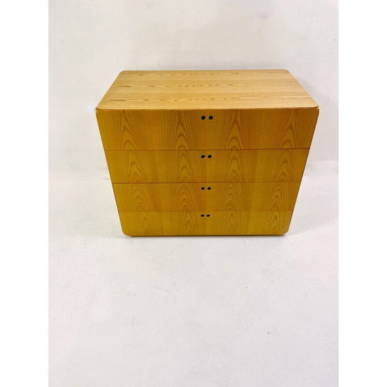 Image 1 of Vintage chest of drawers in wood by Derk Jan de Vries, 1980s