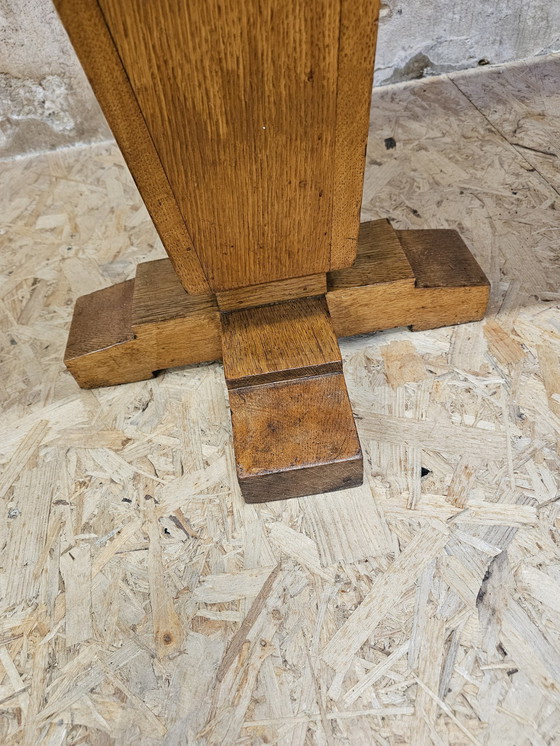 Image 1 of Art Deco Amsterdam School Style Church Pew