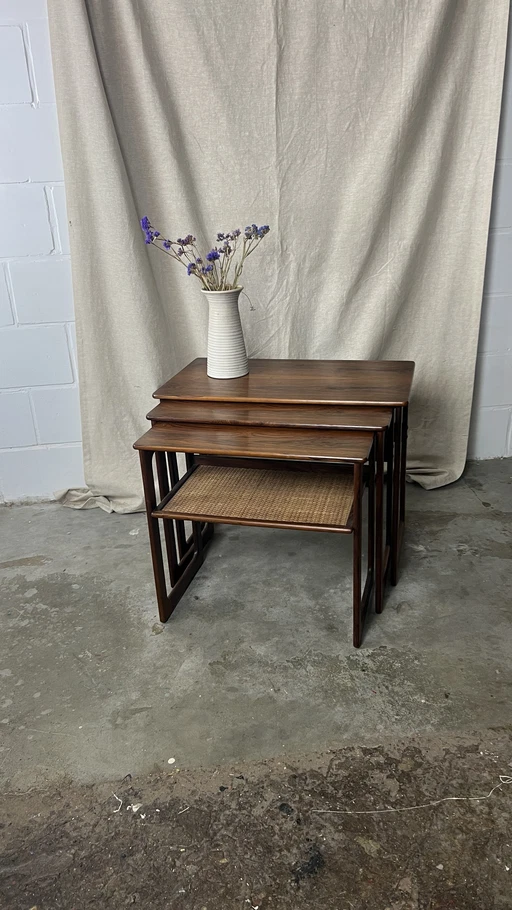 Nesting tables by Johannes Andersen for CFC Silkeborg