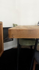 Mango wood dining table